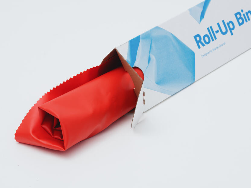 Roll-Up Bin M (30L), Office & Home, Storage, Container, Waste paper bin