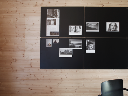 Pin Board mounted horizontally