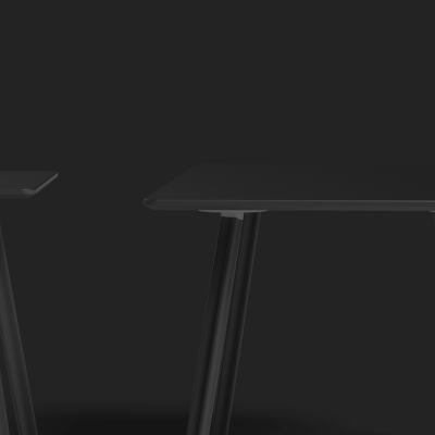 The Beam lino table consists of the Beam table legs and our bespoke lino coated table tops.