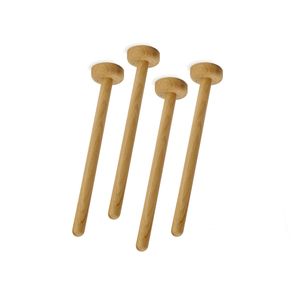 MT2 Table Legs by Murken Hansen in Wood, Oak, natural, matt oiled