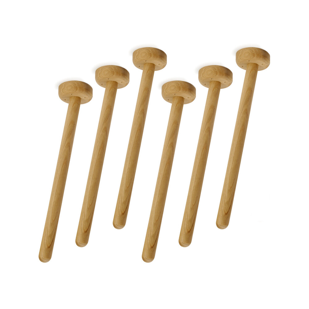 MT2 Table Legs by Murken Hansen in Wood, Oak, natural, matt oiled