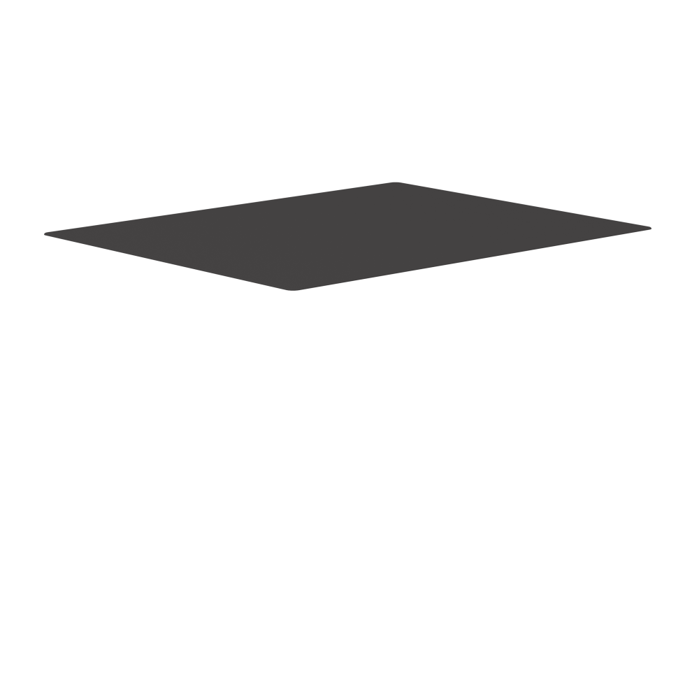 Low and Lower by Michel Charlot made with linoleum in color  4023 Nero