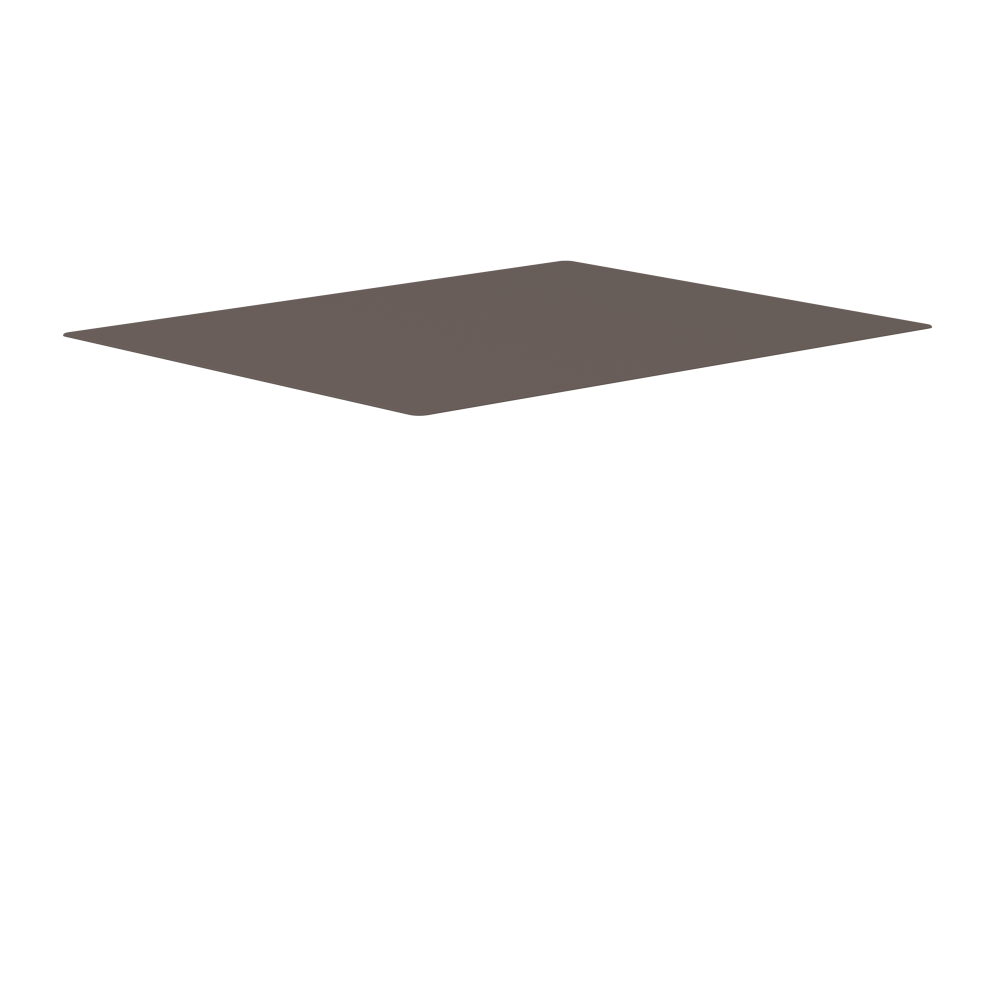 Low and Lower by Michel Charlot made with linoleum in color  4172 Mauve