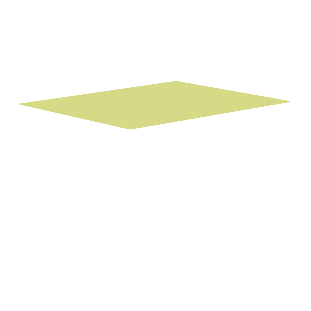 Low and Lower by Michel Charlot made with linoleum in color  4182 Spring Green