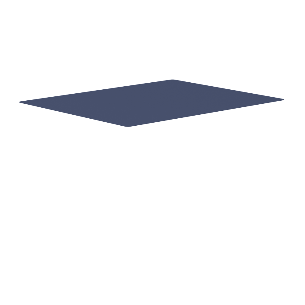 Low and Lower von Michel Charlot mit Linoleum in der Farbe  4179 Smokey Blue