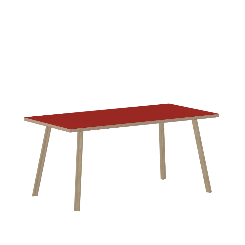 Beam linoleum table – 4164 Salsa / Laminboard (Strength 30mm) / Multiplex