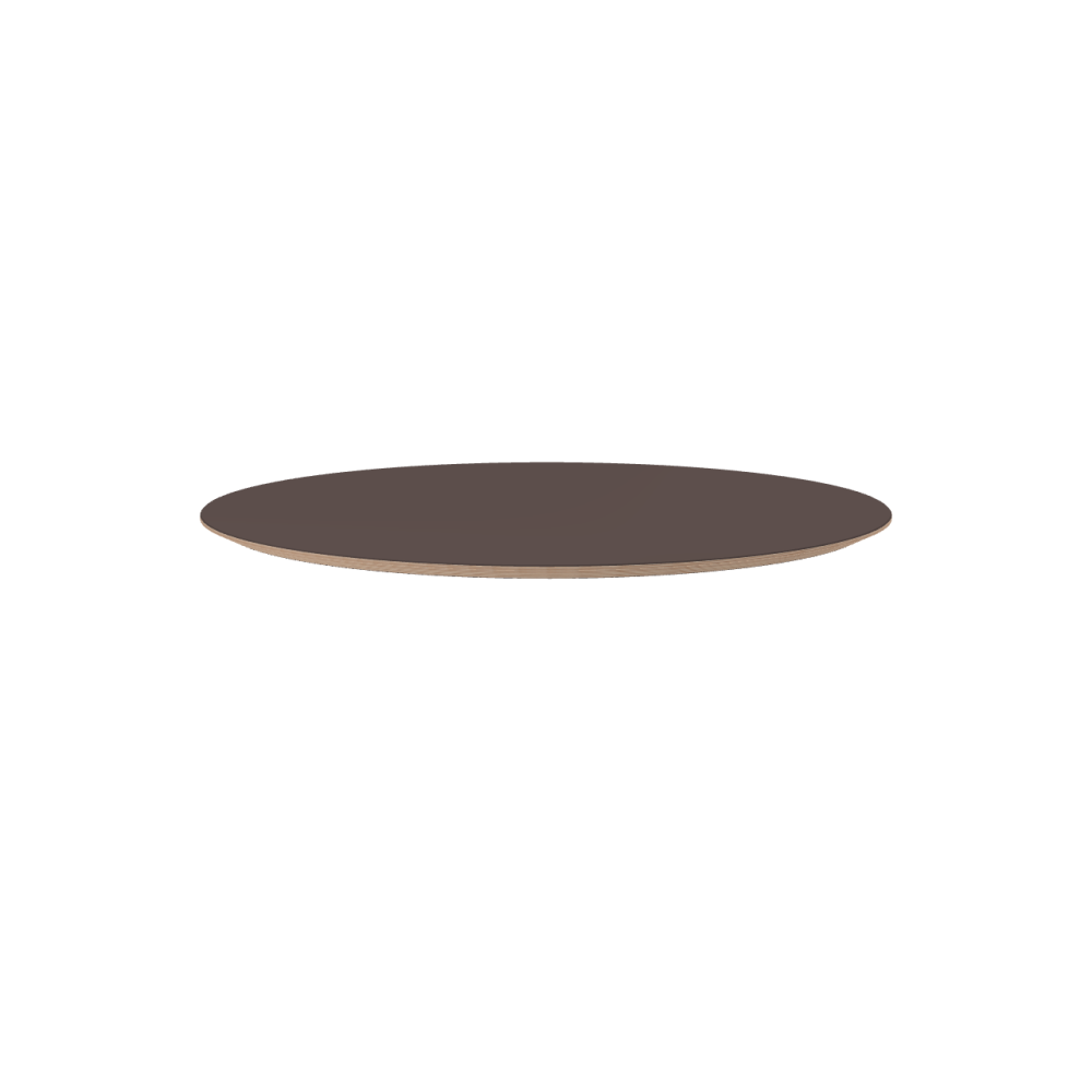 Linoleum tabletop – 4172 Mauve / Multiplex Birch Massive