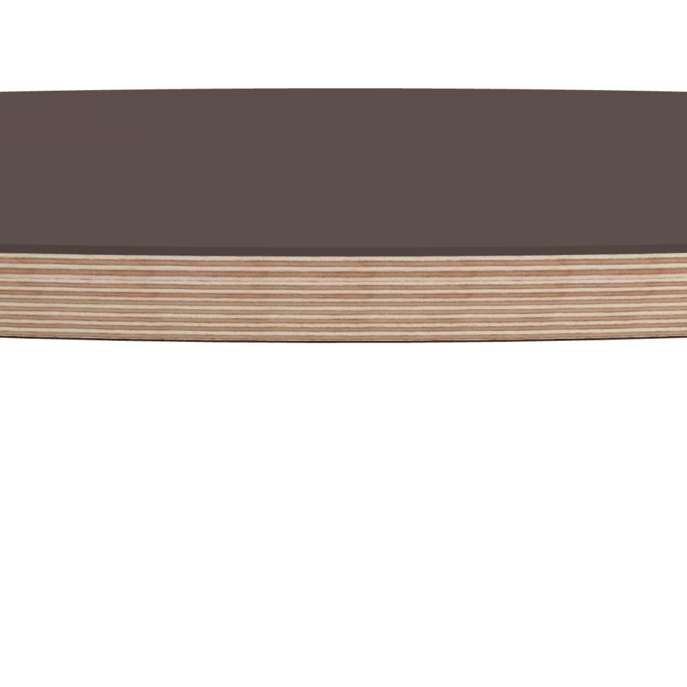 Linoleumtischplatte – 4172 Mauve / Multiplex Birke Massiv