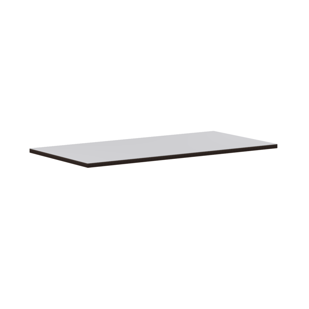 Linoleum tabletop – 4177 Vapour / Laminboard (Strength 30mm) / Fumed Oak