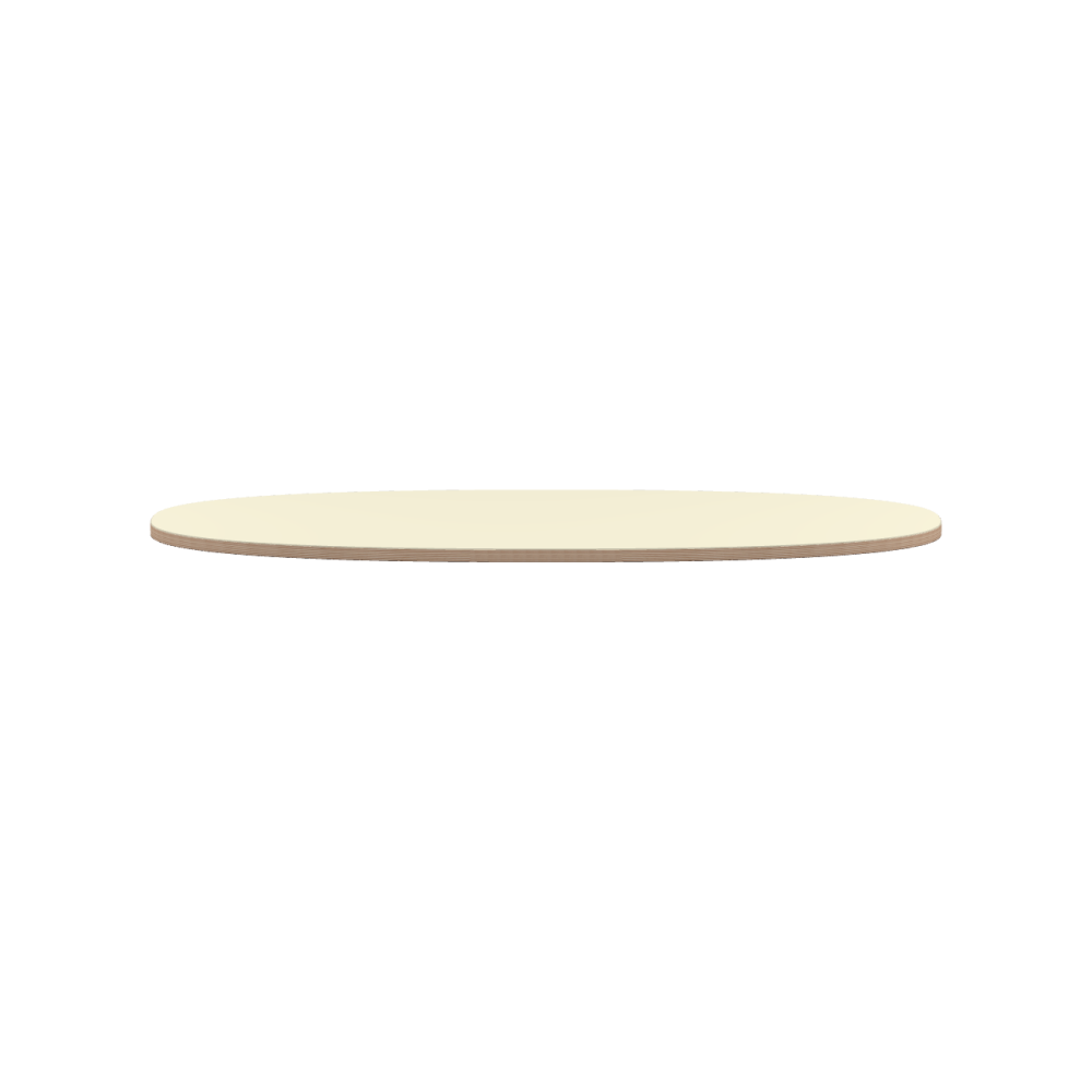 Linoleum tabletop – 4157 Pearl / Multiplex Birch Massive