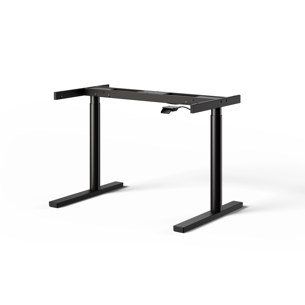 ATS Table Frame by Michel Charlot in Jet Black – RAL 9005 with Round legs