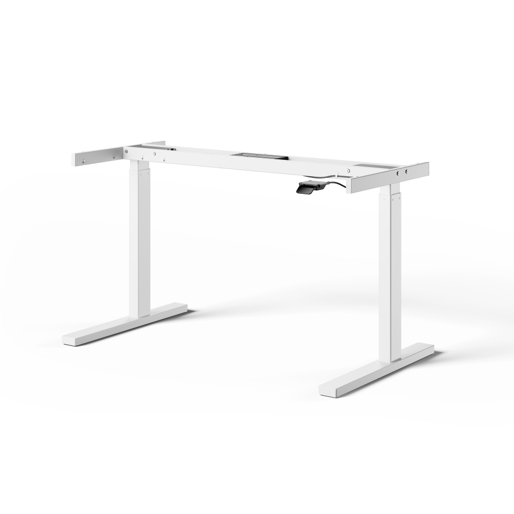 ATS Table Frame by Michel Charlot in Traffic white – RAL 9016 with Rectangle legs