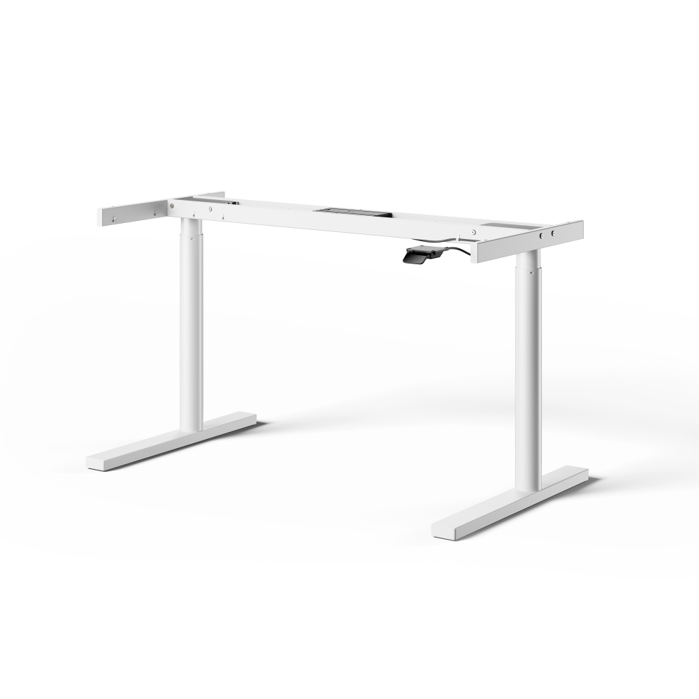 ATS Table Frame by Michel Charlot in Traffic white – RAL 9016 with Round legs