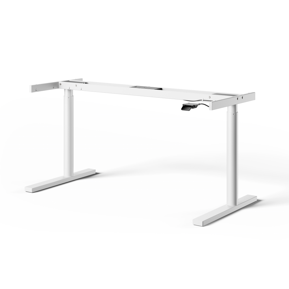 ATS Table Frame by Michel Charlot in Traffic white – RAL 9016 with Round legs