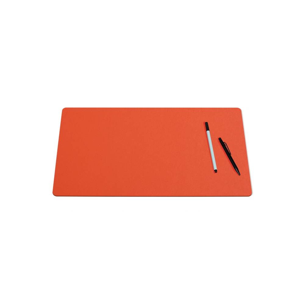 PAD Table Mat by Faust in 4186 Orange Blast linoleum, size M (50x30 cm)