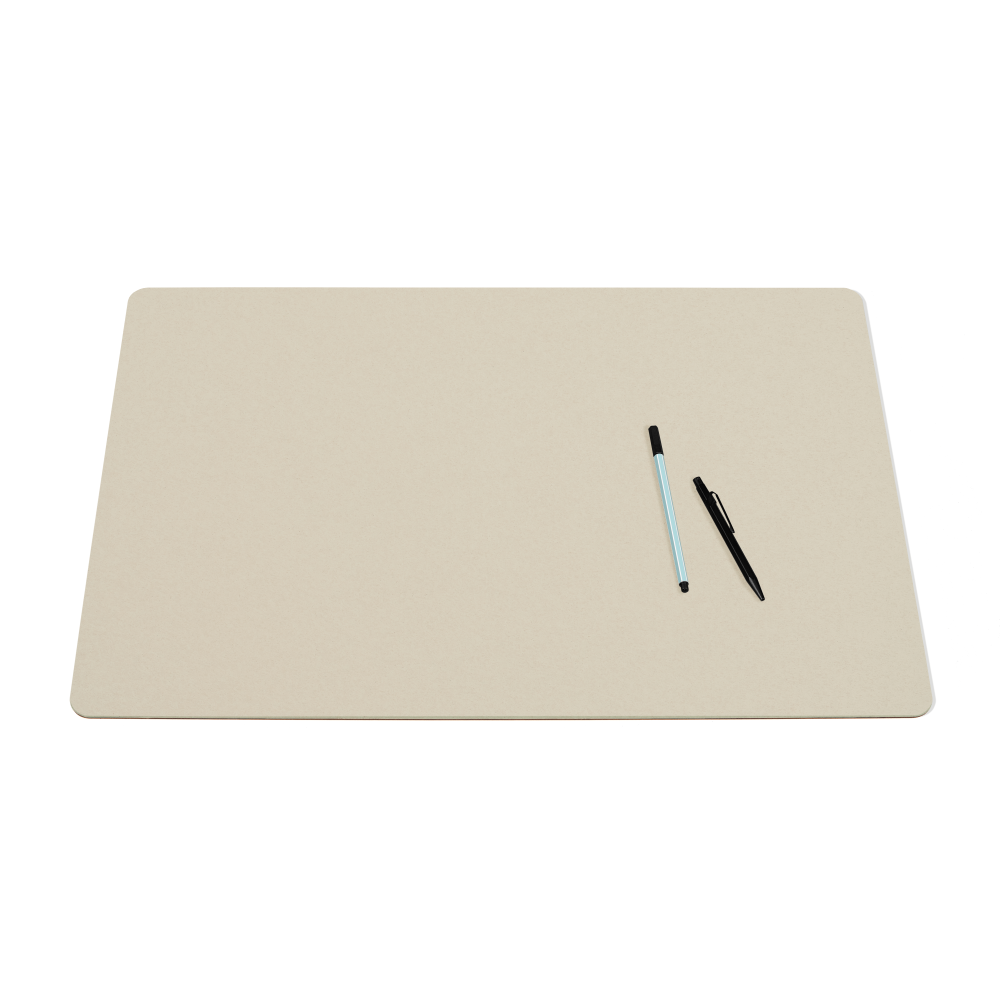 PAD Table Mat by Faust in 4176 Mushroom linoleum, size L (65x45 cm)