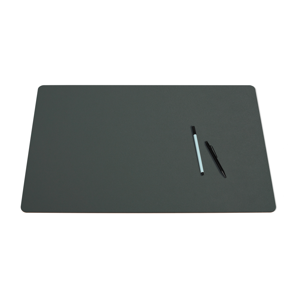 PAD Table Mat von Faust in 4155 Pewter Linoleum, Größe L (65x45 cm)