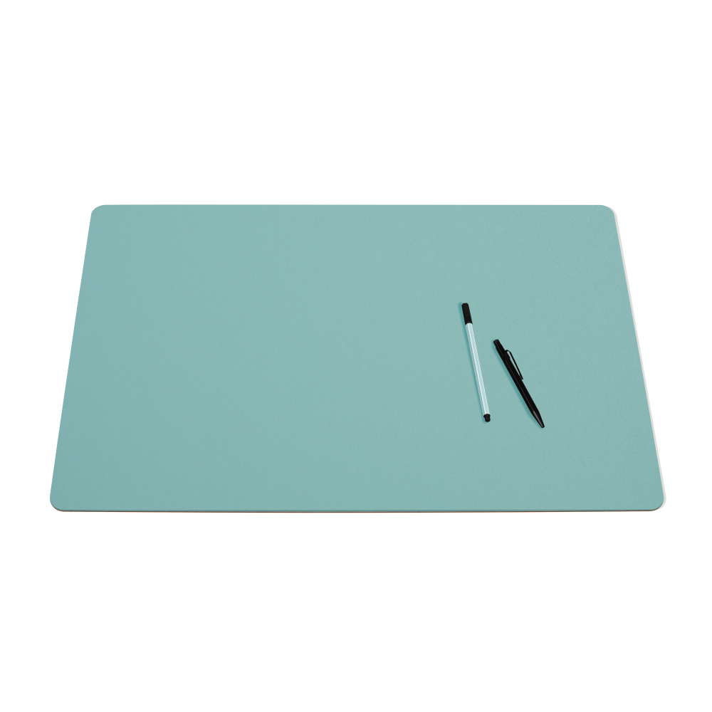 PAD Table Mat by Faust in 4180 Aquavert linoleum, size L (65x45 cm)