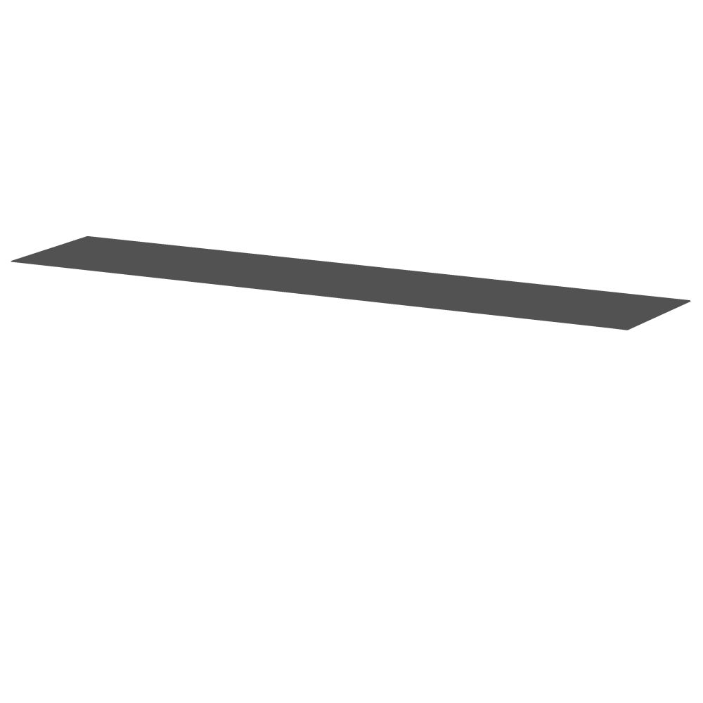 Beam Sitzbank von Daniel Lorch mit Linoleum in der Farbe  4012 Basalt ᴺᴱᵁ