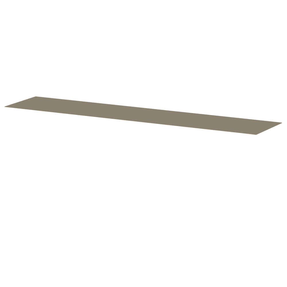 Beam Sitzbank von Daniel Lorch mit Linoleum in der Farbe  4011 Taupe ᴺᴱᵁ